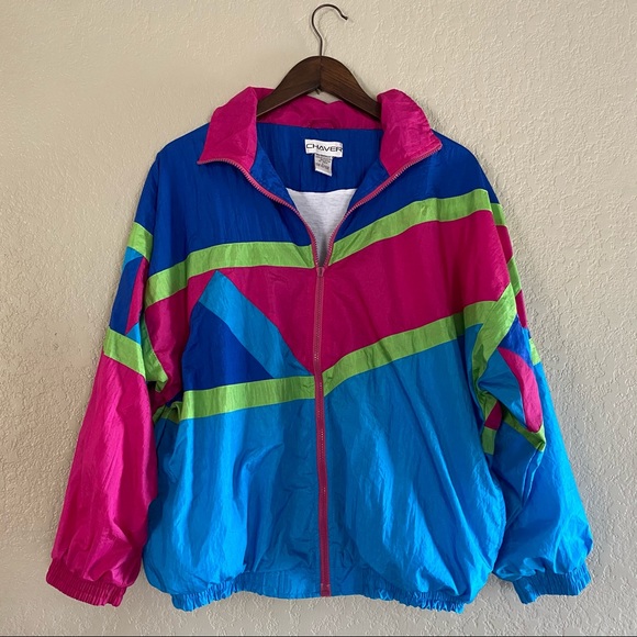 Windbreaker Jacket Neon | Poshmark